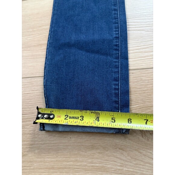 Prana Skinny Jeans Womens 6/28 Carlotta Mid Rise Stretchy Denim Dark Wash Blue - Picture 4 of 8